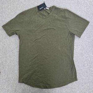 ​NWT Buck Mason Pima Curved Hem Tee - Large Tall (LT) -Field Olive